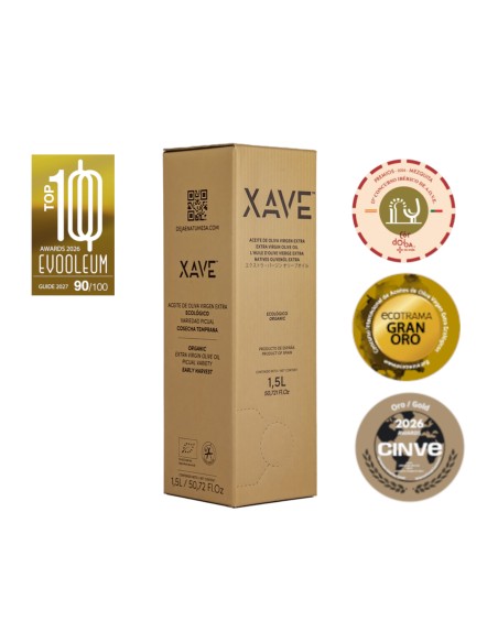 Aceite de oliva virgen extra ecológico de cosecha temprana bag in box