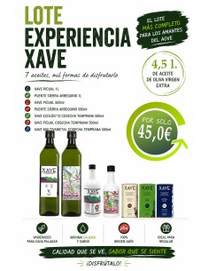 Lote Aceite Oliva Virgen Extra pequeño formato....